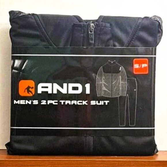 NWT - Men's New Full Zip Up Jacket & Drawstring Pants - Two Piece Set Tracksuit - Picture 1 of 2